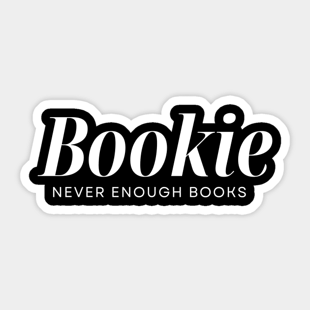 Bookie II Sticker by Theetee